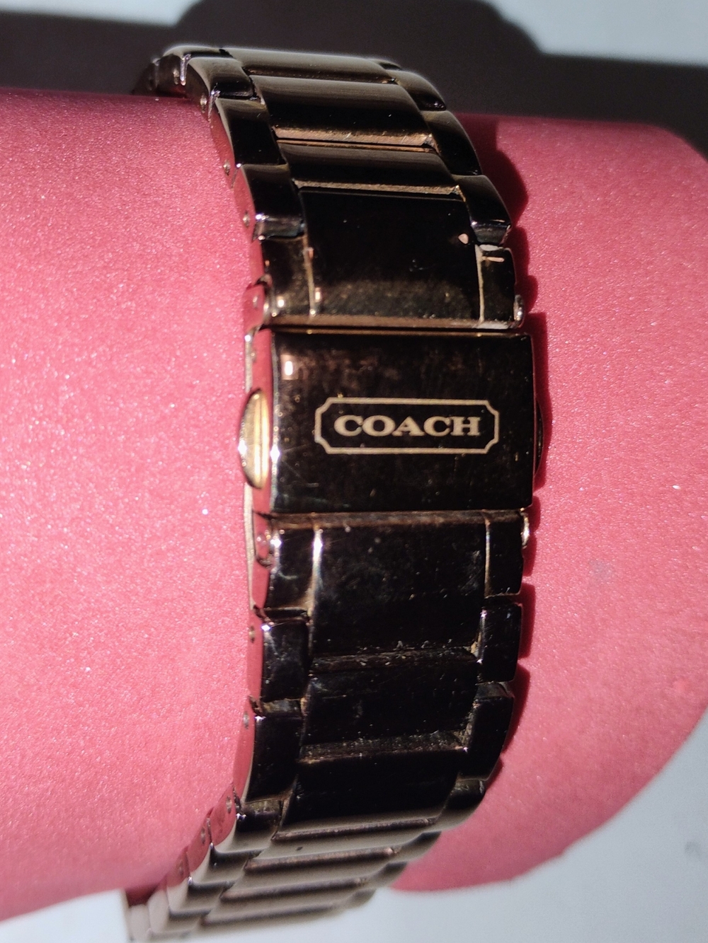 Coach Women's Signature Stainless Steel Watch - Gold-Tone - Picture 3 of 3
